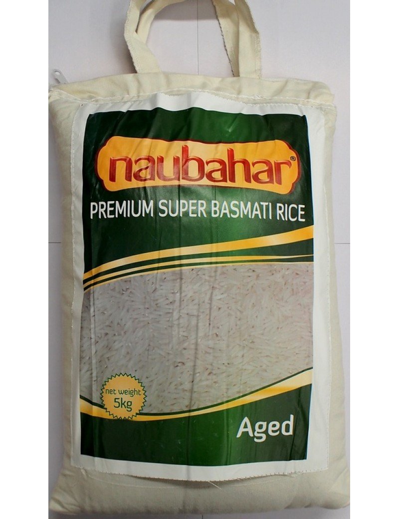 Naubahar Premium Basmati Rice 5kg バスマティライス　パキスタン産 - KomeMame 米豆
