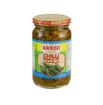 AHMED CHILLI PICKLE IN OIL 330G チリ・ピクルス オイル漬（アハマド）330g - KomeMame 米豆